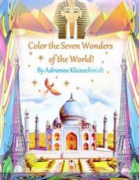 Color the Seven Wonders of the World!