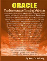 Oracle Performance Tuning Advice