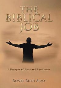 Kirjan kansi "The Biblical Job"