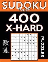 Bokomslag för "Sudoku Book 400 Extra Hard Puzzles: Sudoku Puzzle Book with Only One Level of Difficulty"