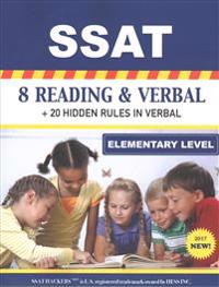SSAT 8 Reading & Verbal Elementary Level