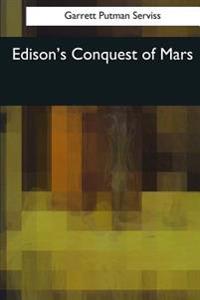 Kirjan kansi "Edison's Conquest of Mars"