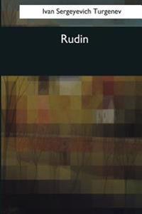 Kirjan kansi "Rudin"