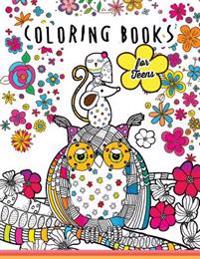 Coloring books for teens: Kawaii Doodle Pattern Inspirational Coloring Books for Adutls