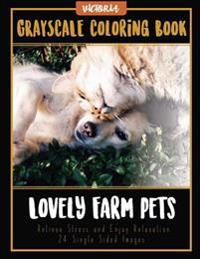 Lovely Farm Pets Coloring Book