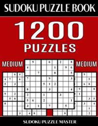 Sudoku Puzzle Master Book, 1,200 Medium Puzzles: Jumbo Bargain Size Sudoku Book With Single Level of Difficulty