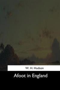 Kirjan kansi "Afoot in England"