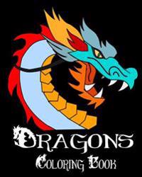 Dragons Coloring Book - 25 Designs to Color in - Colouring Book: Only one design per page