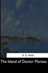Kirjan kansi "The Island of Doctor Moreau"