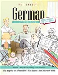 German Picture Book: German Pictorial Dictionary (Color and Learn)
