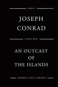 Kirjan kansi "An Outcast of the Islands"