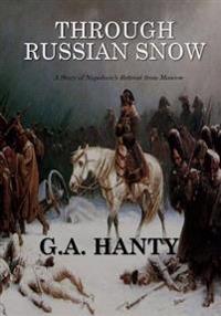 Kirjan kansi "Through Russian Snows"