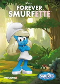 Kirjan kansi "The Smurfs: Forever Smurfette"