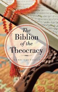 Kirjan kansi "The Biblion of the Theocracy"