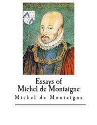 Kirjan kansi "Essays of Michel de Montaigne"