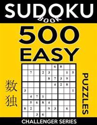 Bokomslag för "Sudoku Book 500 Easy Puzzles: Sudoku Puzzle Book with Only One Level of Difficulty"