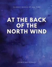 Kirjan kansi "At the Back of the North Wind"
