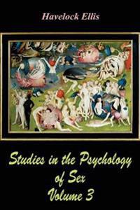 Bokomslag för "Studies in the Psychology of Sex Volume 3"