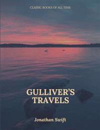 Kirjan kansi "Gulliver's Travels"