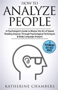 How to Analyze People