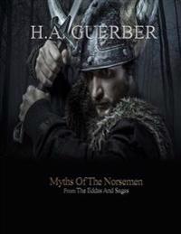 Kirjan kansi "Myths of the Norsemen"