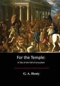 Kirjan kansi "For the Temple"