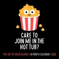 The Art of David Olenick 2026 Mini Wall Calendar