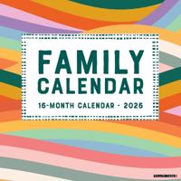 Family Planner Calendar 2026 Wall Calendar