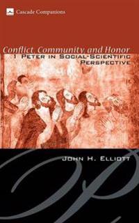Kirjan kansi "Conflict, Community, and Honor"