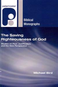 Kirjan kansi "The Saving Righteousness of God"
