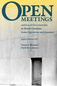 Open Meetings and Local Governments in North Carolina