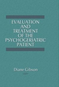 Kirjan kansi "Evaluation and Treatment of the Psychogeriatric Patient"
