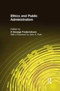 Ethics and Public Administration