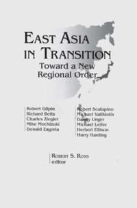 Kirjan kansi "East Asia in Transition:"