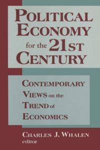 Kirjan kansi "Political Economy for the 21st Century"