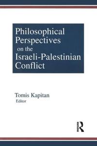 Kirjan kansi "Philosophical Perspectives on the Israeli-Palestinian Conflict"