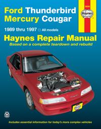 Ford Thunderbird & Mercury Cougar (1989-1997) Haynes Repair Manual (USA)