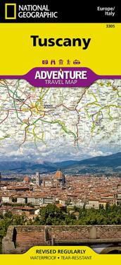 Tuscany Map (Italy)