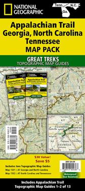 Appalachian Trail: Georgia, North Carolina, Tennessee Pack