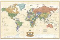 National Geographic World Wall Map