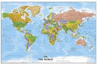National Geographic World Wall Map