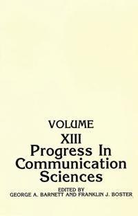 Progress in Communication Sciences