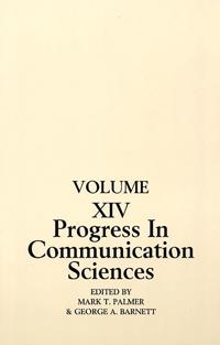 Progress in Communication Sciences