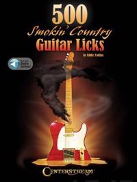 500 Smokin' Country Guitar Licks - Book/Online Audio