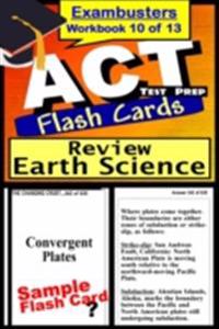 ACT Test Prep Earth Science Review--Exambusters Flash Cards--Workbook 10 of 13