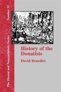 Bokomslag för "History of the Donatists"