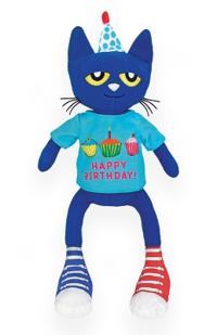 PETE THE CAT BIRTHDAY PARTY PLUSH