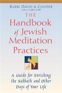 Kirjan kansi "The Handbook of Jewish Meditation Practices"