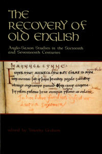 Kirjan kansi "The Recovery of Old English"