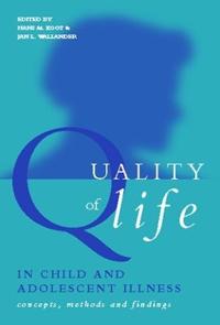 Kirjan kansi "Quality of Life in Child and Adolescent Illness"
